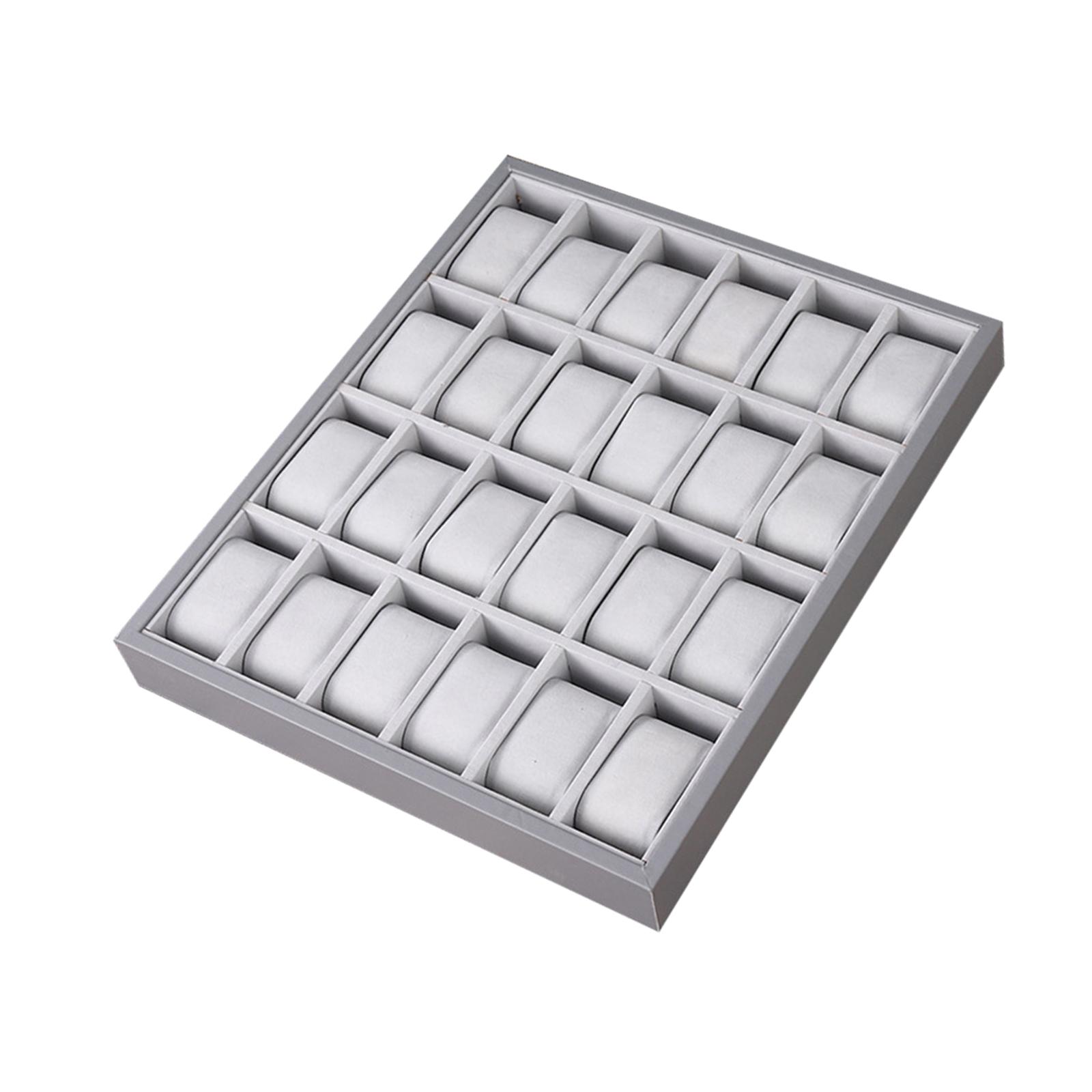 Ioensy - Bandeja Para Relojes, Bandeja Para Pulseras, Bandeja Para Joyas, Relojes Para Cajones De Decoración Del Hogar