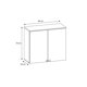 thumbnail image 5 of Mueble Cocina Aéreo Con 2 Puertas Botanic Nogal, 5 of 5