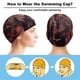 thumbnail image 3 of BLEACH Gorro de Natación de Licra, Gorro de Baño de Tela Cómoda, Gorro Elástico Antideslizante para Hombres, Mujeres y Niños, 3 of 6