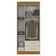 thumbnail image 4 of Combo 3 Clóset 3 Puertas 2 Cajones 180x68x35 cm Off White R32X3, 4 of 7