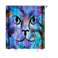 Genérico - Cortina Para Baño Con Forro De Ducha 180 Cm L40