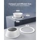 thumbnail image 4 of Sunco Lighting Moldura para Luz Empotrada de Techo de 6" Paquete de 12 en Blanco, 4 of 7