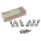 thumbnail image 2 of Clavijas para Guitarra Wilkinson 3x3 Cromadas E-Z Post Tulipán, 2 of 7