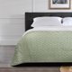 thumbnail image 2 of Quilt Sherpa 2 Plaza Estampado Verde, 2 of 4