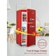 thumbnail image 3 of Refrigerador De 3 5 Pies Cúbicos Con Congelador Superior De 2 Puertas Rojo, 3 of 3