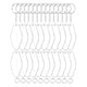 thumbnail image 3 of 30x Acrílico Transparente Llavero Espacios En Blanco DIY Kit Colgantes Rombo Redondeado, 3 of 5
