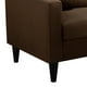 thumbnail image 3 of Sofa New Retro 3CG Felpa 00 Chocolate, 3 of 6