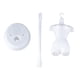 thumbnail image 4 of 1:6 Casa De Muñecas Miniatura Maniquí Estable Soporte Muñeca Soporte Accesorios Blanco, 4 of 4