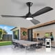 thumbnail image 1 of Ventilador de Techo Depuley 52 Pulgadas Luz Negro 3 Aspas Motor DC, 1 of 3