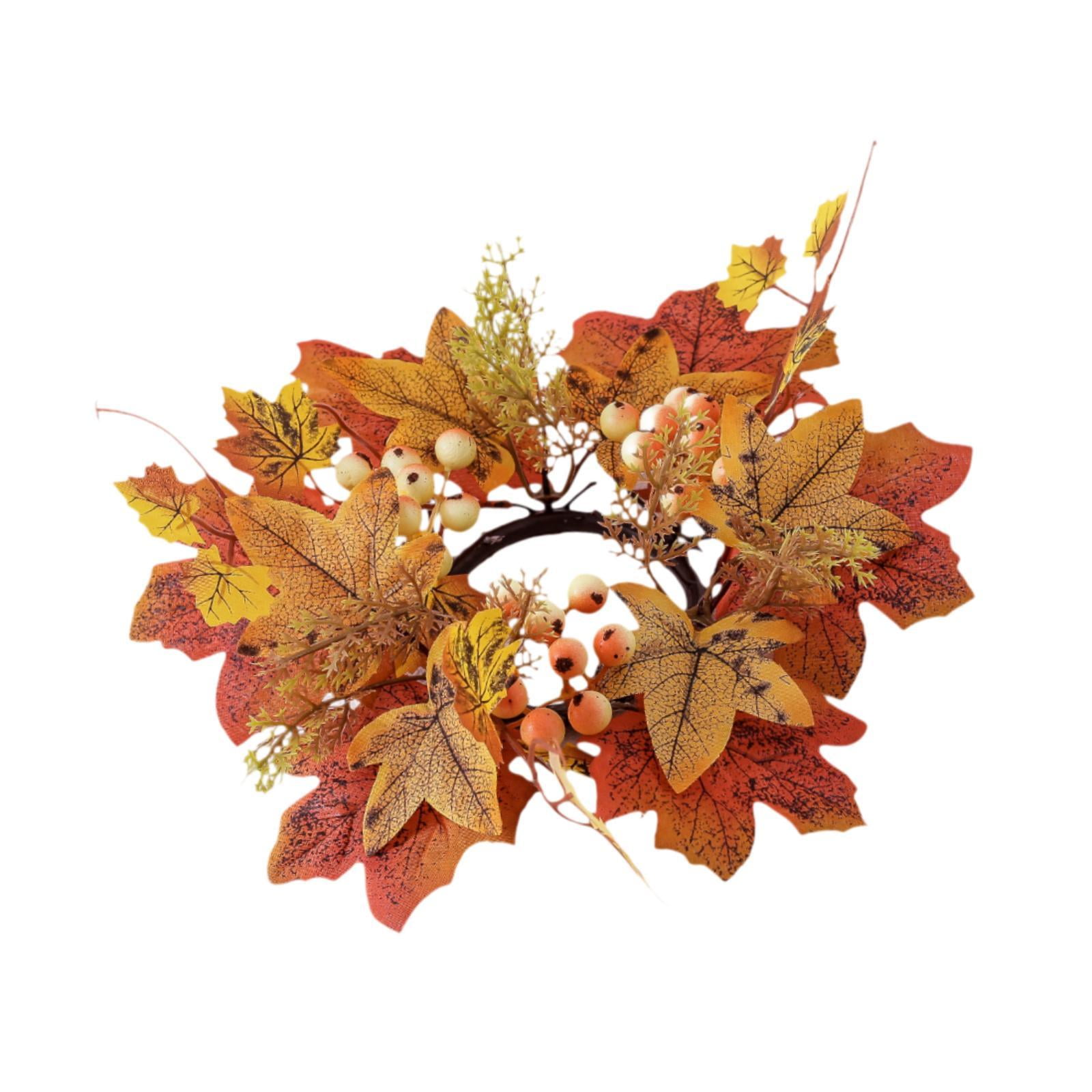 Bothyi - Decoraciones Del Portavelas Del Anillo De La Vela De Acción De Gracias Para Las Vacaciones De Mesa Del Comedor