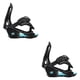 thumbnail image 3 of Fijaciones De Snowboard Para Niños Deportes De Invierno Patinaje Práctico Para Snowboard XS Negro Azul, 3 of 5