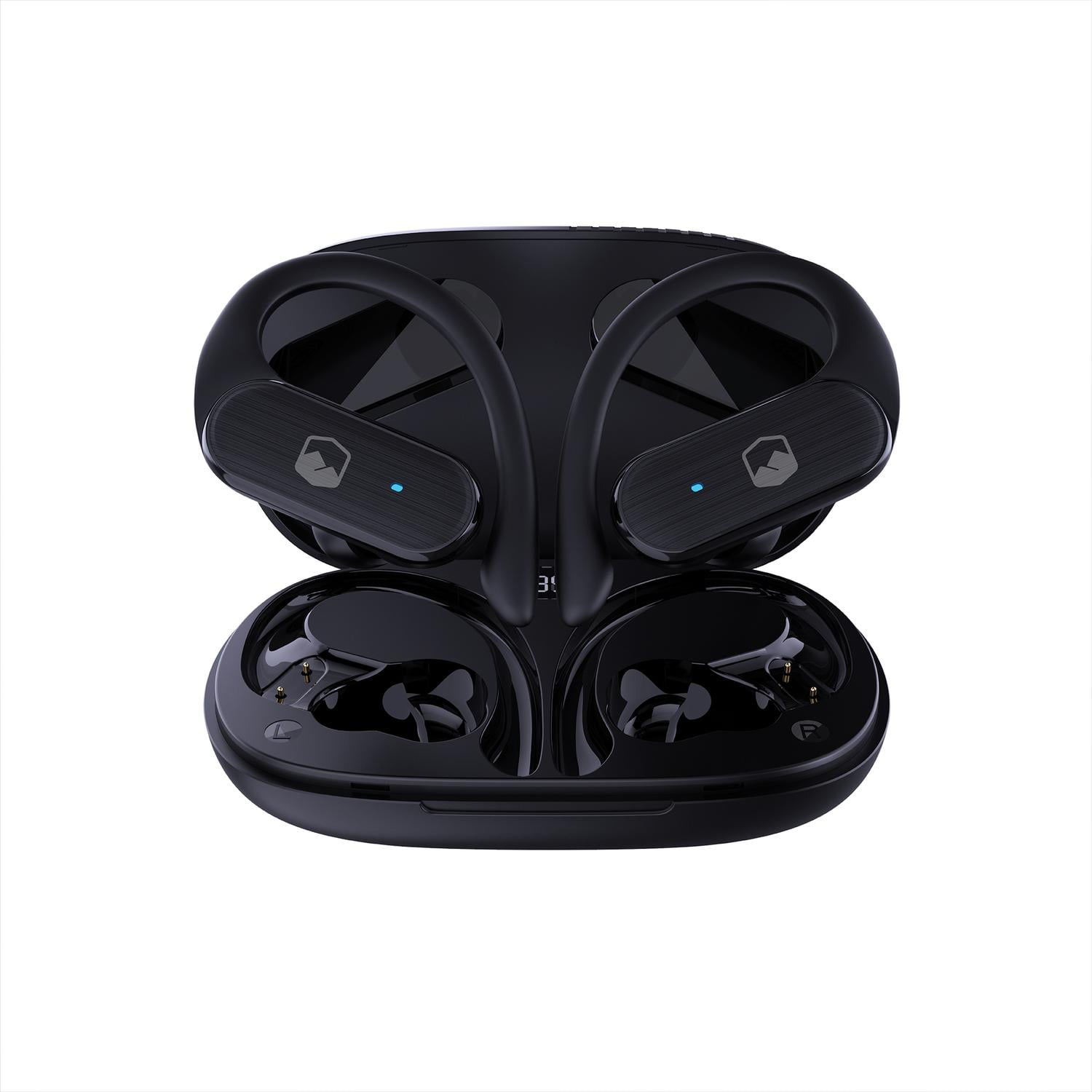 Audifonos Inalámbricos Bluetooth Deportivos Fitbuds Lhotse Negro