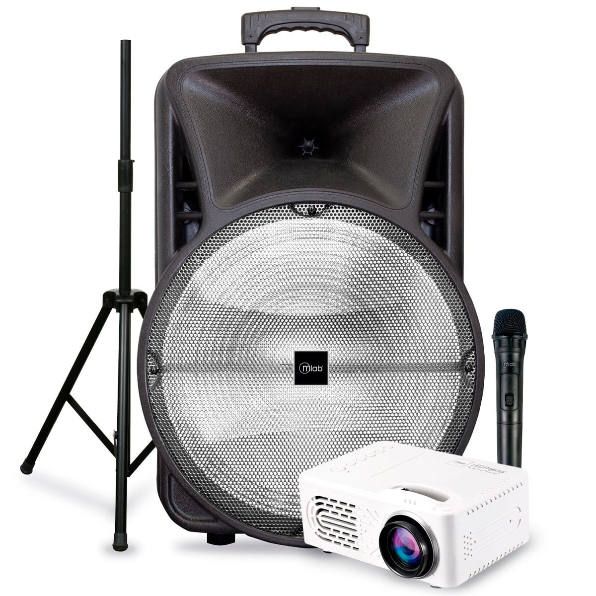 Microlab - Parlante 15 Con Proyector Y Atril