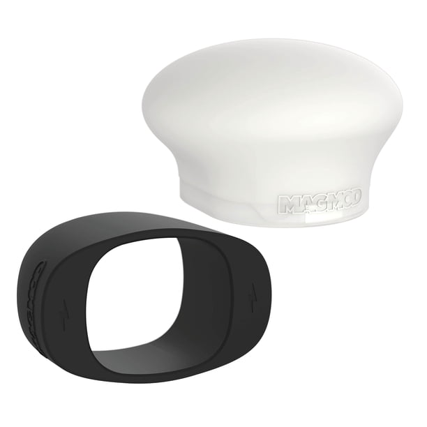 Paquete MagMod MagSphere 2 y MagGrip 2, kit difusor de flash magnético para fotografía con cámara, sistema de control de iluminación modular, compatible con el 99% de todos los Speedlite