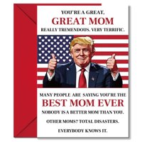 Tarjeta De Felicitación Wenhui Divertida Para El Día De Cumpleaños De Mamá Y Abuela