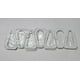 thumbnail image 2 of Pack Forro Cortina de Baño ducha 200 x 200 cms + 14 ganchos plásticos, 2 of 3