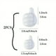 thumbnail image 1 of 30pcs Self Adhesive Silicone Thumb Hooks - Perfect for Organizing Cables, Headphones, Plugs & Masks!, 1 of 5