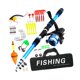 thumbnail image 2 of Ca?a De Pescar Para Ni?os, Accesorios De Pesca, Ca?a De Pescar Telescópica De Viaje Y Carrete Azul, 2 of 5