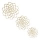 thumbnail image 1 of Soporte Para Arreglos Florales, Suministros De Rejilla Floral Para Jarrón, Fijación De Plantas De Mesa, Dorado, 4, 5 Y 6 Pulgadas, 1 of 5
