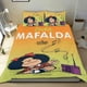 thumbnail image 1 of Mafalda Conjunto de sábanas temático, trío de piezas, cómodo y amigable con la piel, diseño único, regalo de decoración para el hogar para familiares, amigos y fans,135cm *200cm, 1 of 6
