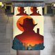 thumbnail image 2 of Red Dead Redemption Comforter Set 3 Pieces Quilt Cover Set Soft Bedding Sets for All Seasons, 2 of 5