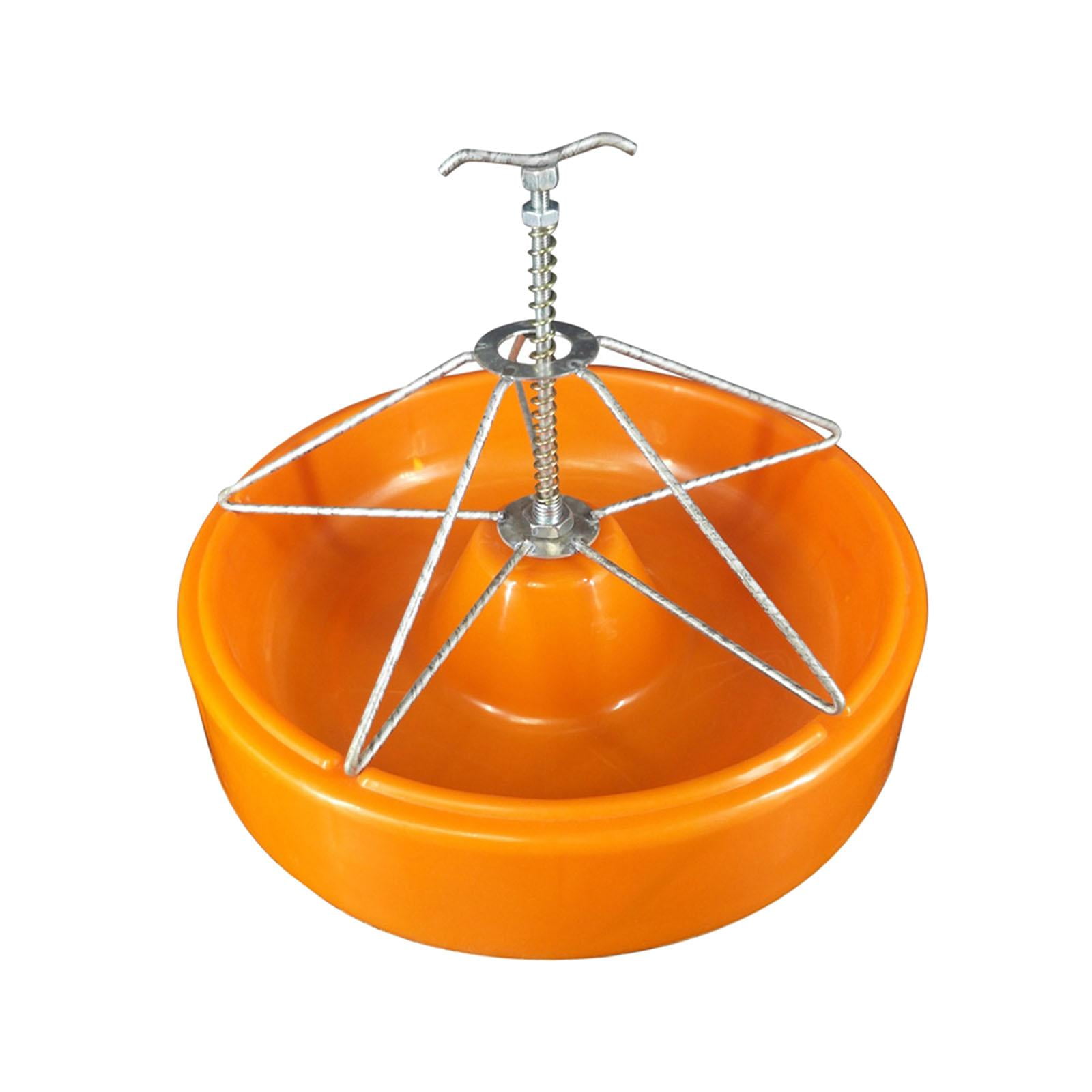 Magideal - Alimentador De Cerdos A Través De Cerdos, 5 Ranuras, Lavabo Resistente, Alimentador De Lechones, Cuenco De Alimentación De Ganado Para Ganado Porcino,