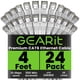 thumbnail image 1 of Cable Ethernet Cat 6 1 2 M (4 Pies) Paquete De 24 Unidades 10 Gbps Rj45 Blanco, 1 of 8