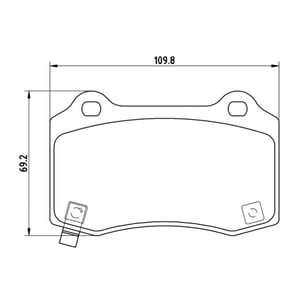 Pastillas Freno Para Auto Comline Cbp36065