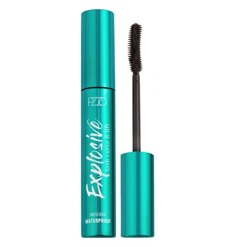 Máscara De Pestañas Explosive Lash Curve & Lift Waterproof Negro 1 Un Petrizzio