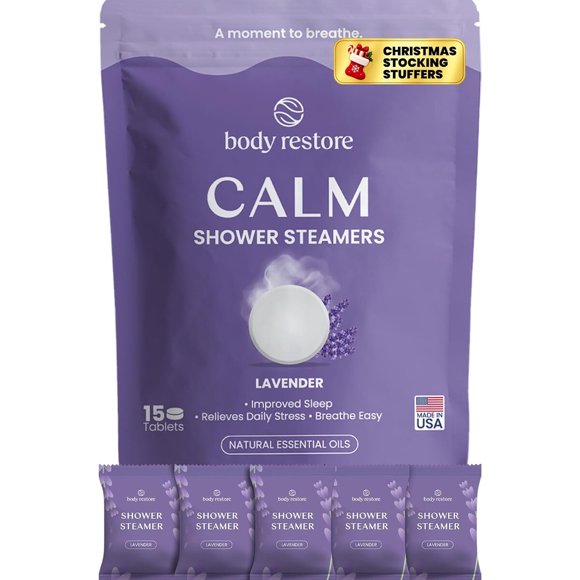 Tabletas Aromáticas para Ducha Body Restore