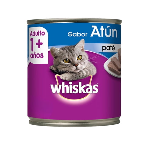 Latas De Alimento Húmedo Whiskas Atún 8 Un.