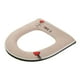 thumbnail image 2 of Cojín Grueso Para Asiento De Inodoro, Alfombrilla Universal Para Asiento De Inodoro, Para Baño, Color Beige, 2 of 3