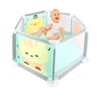 Genérico - Corral Hexagonal 1M Plegable Portatil Seguro Para Bebe Lau