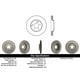 thumbnail image 2 of Disco Freno para auto Mercedes Benz C240 2001-2007 Delantero, 2 of 4