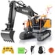 thumbnail image 1 of Excavadora RC DOUBLE E Volvo 17 canales 3 en 1 con control remoto, 1 of 9