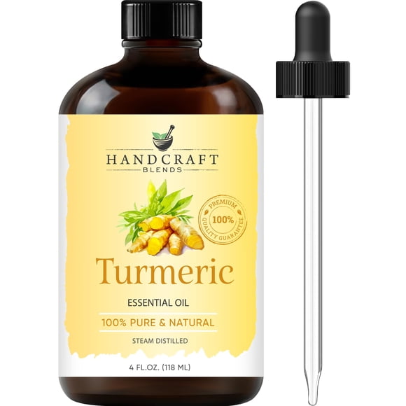 Mezclas artesanales de aceite esencial de cúrcuma 118 ml puro