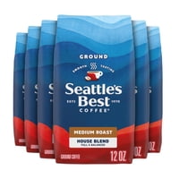 Seattle'S Best Coffee - Café Molido, La Mejor Mezcla De Cafeterías De Seattle, 6 X 340 G