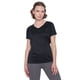 thumbnail image 1 of Polera Mujer Deportivo V-Neck Negro Corona, 1 of 5