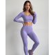 thumbnail image 4 of Set Deportivo Calza Push Up Tiro Alto Top Manga Larga - YJ999, 4 of 5
