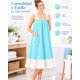 thumbnail image 5 of Vestido de Toalla para Mujer con Bolsillo y Tirantes M, 5 of 6