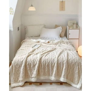 Myl Todo Para El Hogar - Frazada Trenzada Con Chiporro 230X200 Cm 03