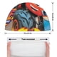 thumbnail image 2 of Blaze y las máquinas monstruo Gorro de Natación de Licra, Gorro de Baño de Tela Cómoda, Gorro Elástico Antideslizante para Hombres, Mujeres y Niños, 2 of 6