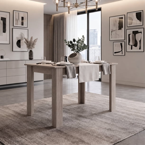 Mesa De Comedor Portofino Positano 75,6X120X88 Cm