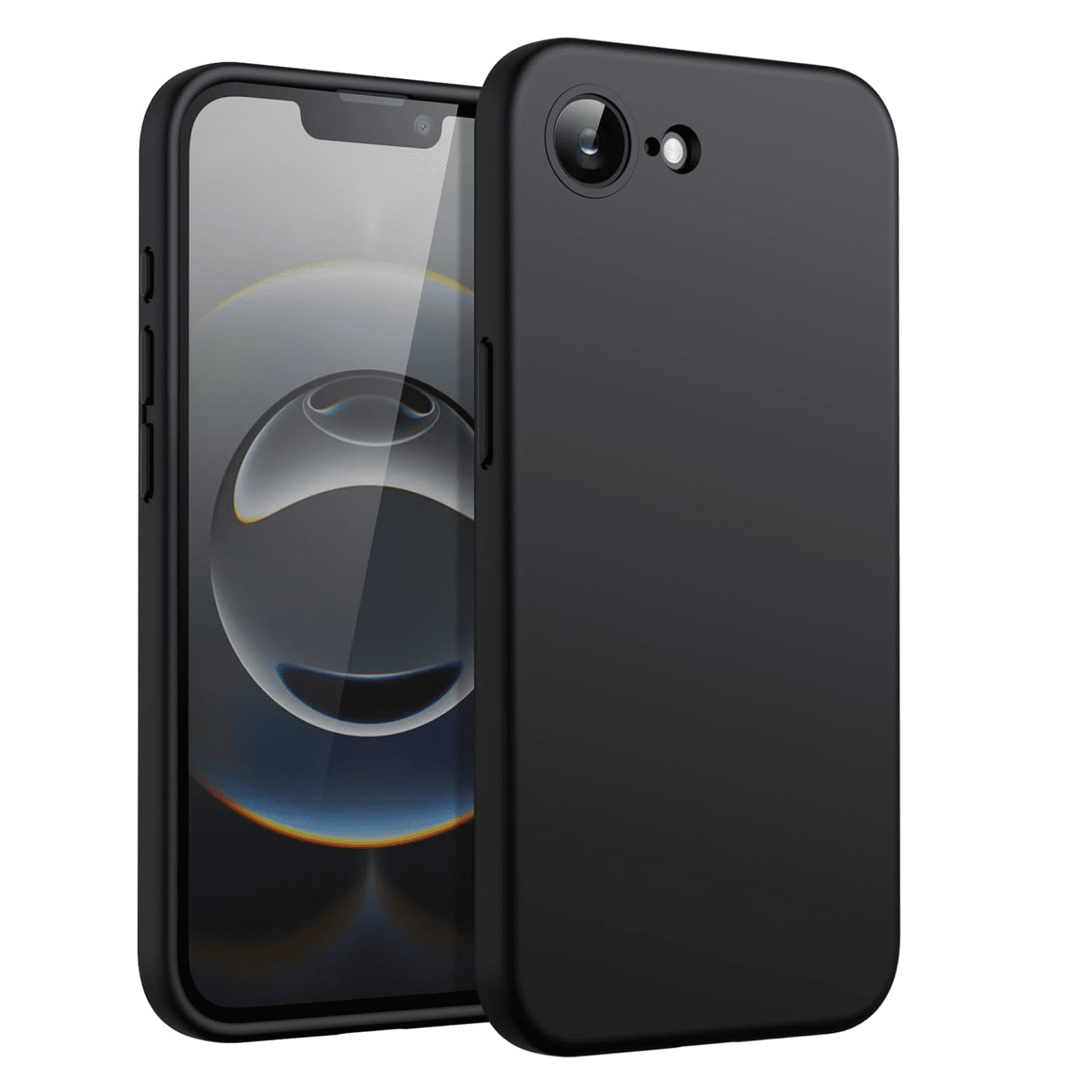 Joigo - Carcasa Antigolpes Para Iphone 17e Goma Negro