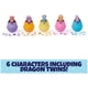 thumbnail image 5 of Cartón de huevos rosa y amarillo de Toy Hatchimals Alive con 6 figuras, 5 of 9