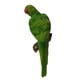 thumbnail image 2 of Loro realista resina animal adorno animal colgando 35cm verde, 2 of 5