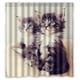 thumbnail image 1 of Cortina de ducha con diseño de gatitos, juego de cortinas de baño con ganchos, tamaño 66 x 72 pulgadas, 1 of 3
