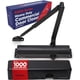 thumbnail image 1 of Cerrador de puertas OAKMOORE de alta resistencia comercial negro, 1 of 9