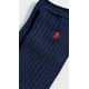 thumbnail image 3 of Calcetines redondos POLO RALPH LAUREN para hombre, algodón acanalado, azul marino, 10-13, 3 of 3