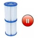 thumbnail image 1 of Cartucho De Filtro Bestway Tipo II Bomba Filtro Pack 2 Unid blanco, 1 of 6